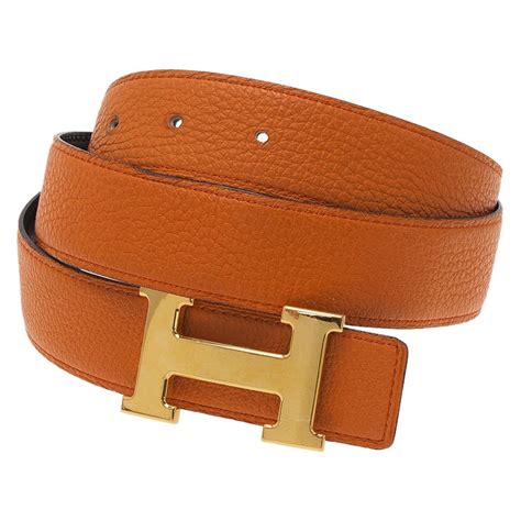 genuine leather hermes belt|Hermes leather belt without buckle.